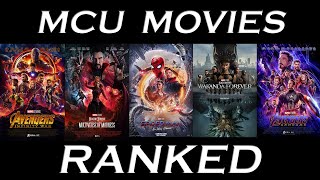 All MCU Movies Ranked (Including Black Panther: Wakanda Forever)