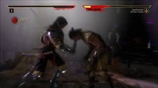 Mortal Kombat 11 - Scorpion 86% Morphback Combo (Fatal Blow) Resimi