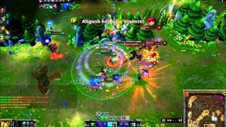 League of Legends Akali Penta kill