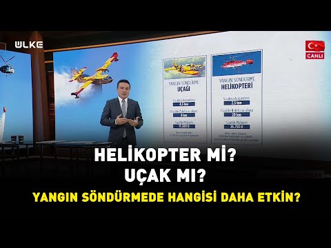 Yangın uçağı ile yangın helikopterleri arasındaki farklar neler? I Erken Gündem