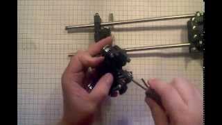 RepRap Mendel Build Unofficial Part 6 Final x-axis assembly