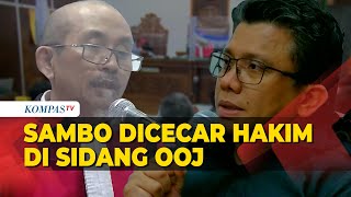 Momen Sambo Dicecar Hakim Saat Sidang Obstruction of Justice