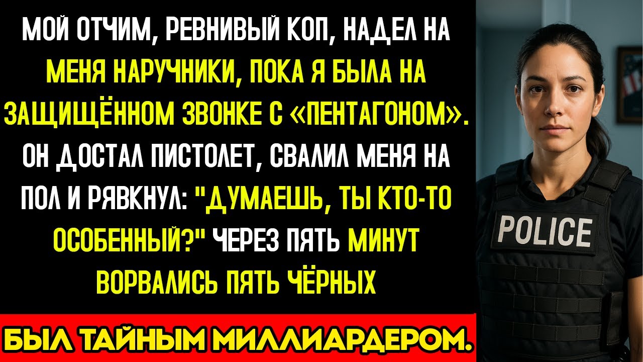 Мой Отчим Заковал Меня В Наручники Во Время Звонка В Пентагон — Подъехали Пять Внедорожников.