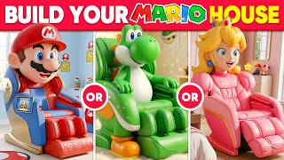 Would You Rather  Build Your Super Mario Galaxy House  Quiz Lamby