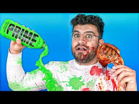چالش هرکسی که لباسش بیشتر کثیف بشه مجازات میشه