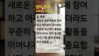 #양띠운세 #오늘의운세 #내일의운세 #띠별운세 #로또번호 #로또추천 #양띠