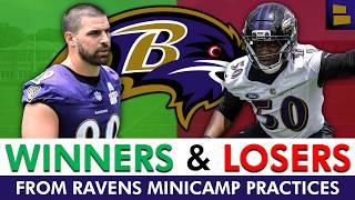 Baltimore Ravens Minicamp Winners & Losers ft. Elijah Sarratt, Roquan Smith, & Vega Ioane