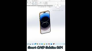 I Phone 14Pro Max Solidwork Tutorial//Solidwork tutorial for beginners #solidwork  #shorts #short