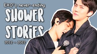 EXO's never-ending shower stories (2012‒2022)