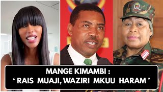 MANGE Kimambi Wears Prime Minister And President Samia. The Reason Is Here!