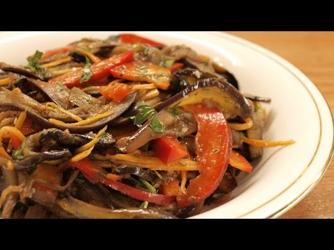 Video: Madlavning Koreansk Aubergine