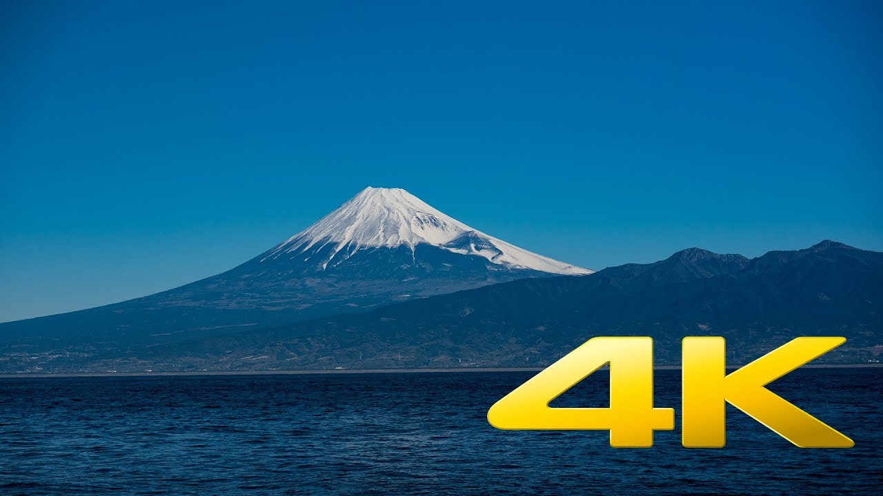 Majestic View Of Mt Fuji From Osezaki Cap Shizuoka Å¤§ç¬å´ 4k Ultra Hd Youtube
