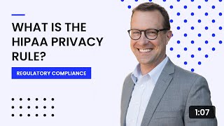 What is the HIPAA Privacy Rule