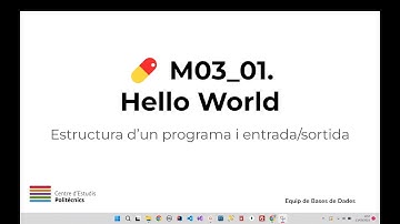 M03 01 01   Estructura d