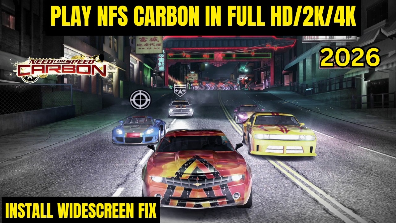 Still Playing NFS Carbon Like This? 😬 Fix Fullscreen in 2 Minutes (2026)
