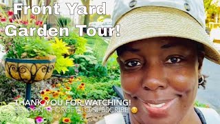 Front Yard Flower and Vegetable Garden in a Big City! | 1st Walk Through