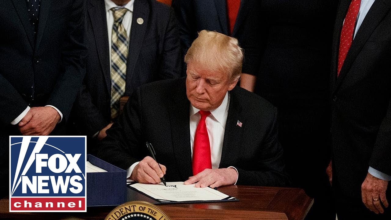 Trump gives fiery press conference after signing Executive Order