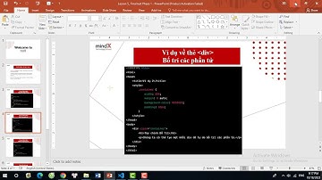 Bài giảng giới thiệu về thẻ DIV