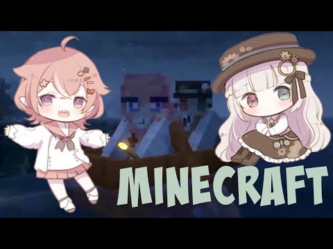 【Minecraft】Returning to our Realm after a Long Break【#TrReDiary ・ Marie ...