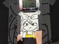 This is Rin Kagamine drawn in 1 minute. #nishi_sensei #toxicgossiptrain
