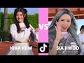 Kika kim vs sia jiwoo latest tiktok dance compilation  september 2022