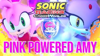 Amy Rose vs. Blaze the Cat | Sonic Racing Crossworlds screenshot 2