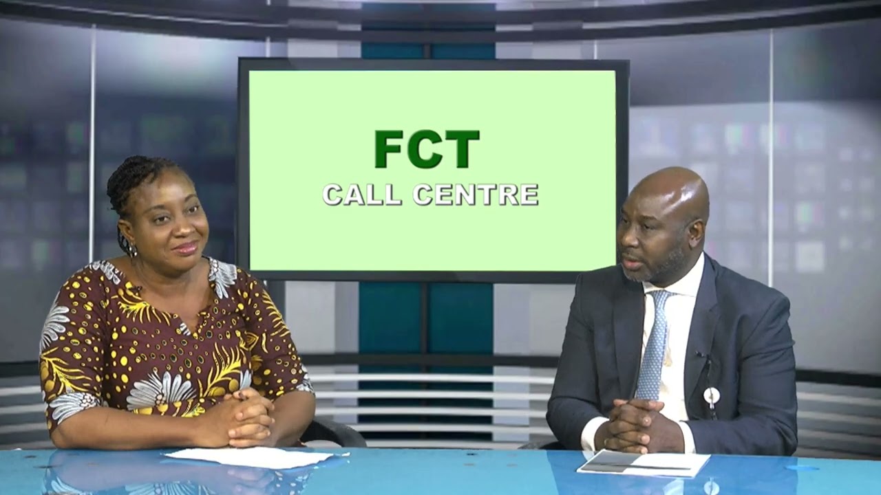 FCT CALL CENTER WITH Ag. EXECUTIVE  CHAIRMAN FCT IRS