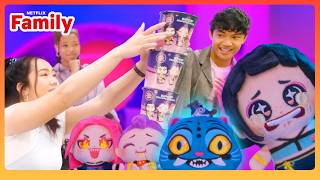 Mystery Cups 🤩 KPop Demon Hunters: Ultimate Fan Show 1 | Netflix Family