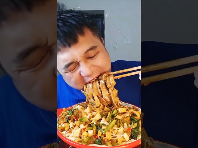 Today eat spicy noodle 