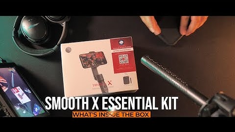 ZHIYUN SMOOTH X ESSENTIAL KIT // UNBOXING // ACTIVATION GUIDE