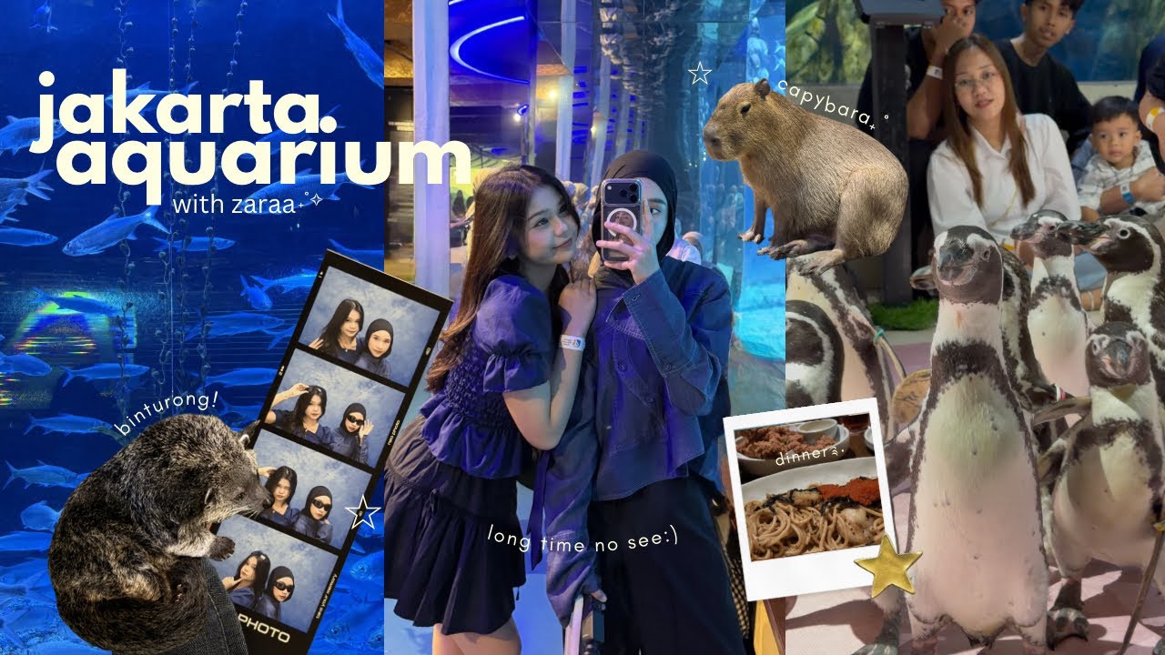 JAKARTA AQUARIUM WITH ZARA🪼🌊🪸