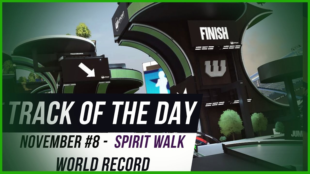 Trackmania TOTD November #8 - Spirit Walk | Magorian0212 - 47.680 World Record