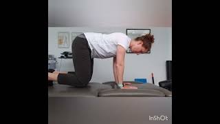 Do you have shoulder pain or instabilty Try this bear crawl variation