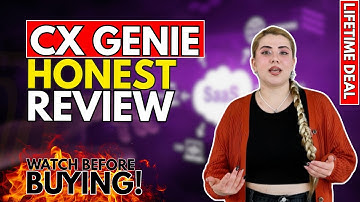 CX Genie Review | CX Genie Lifetime Deal | How to Get 24/7 AI Customer Support | 74% Discount