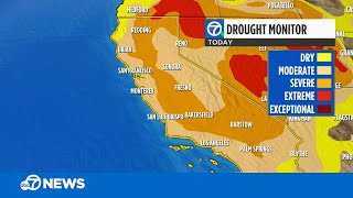 California extreme drought virtually eliminated after historic January storms