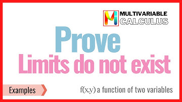 Proving the limit of f(x,y) does not exist.