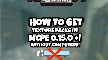 How to get TEXTURE PACKS in 0.15.0 + IOS! (With Jailbreak)