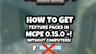 How to get TEXTURE PACKS in 0.15.0 + IOS! (With Jailbreak) screenshot 4