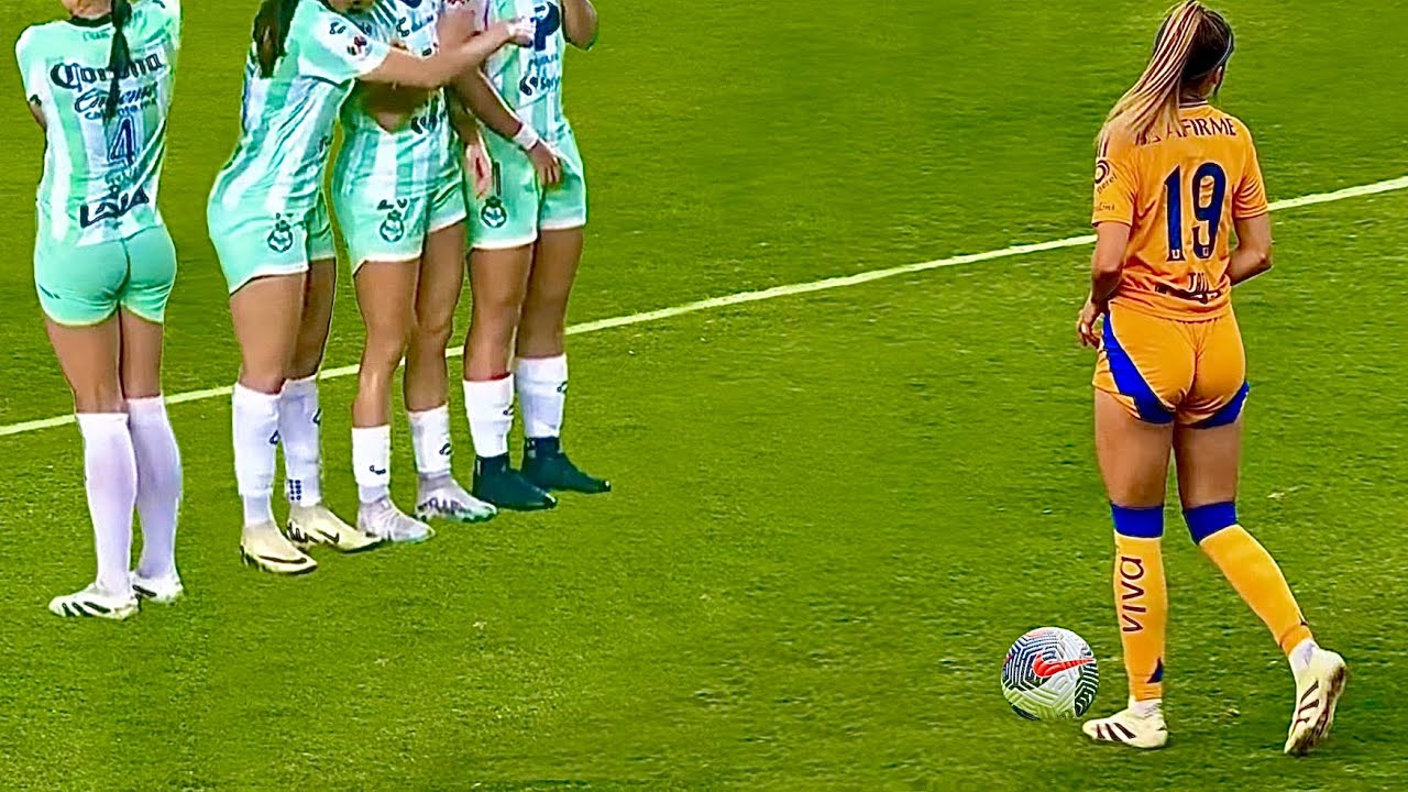 Tiros Libres IMPOSIBLES del Fútbol FEMENIL Mexicano 