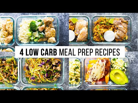 EASY LOW CARB MEAL PREP (gluten free + dairy free) // Rachel Aust. 