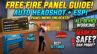 Ob55 Free Fire Panel Mobile 🔥 FF Antiban Panel | Free Fire Hack New 😈 FF Injector 2026 | FF Panel screenshot 4