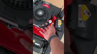Craftsman M215 Self-Propelled Lawnmower - How to Release Stuck Recoil Starter Cord