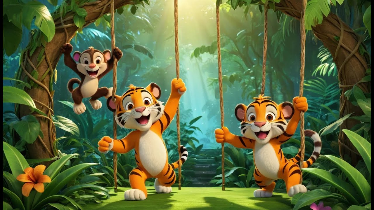 Learn to Count in the Jungle Safari Jeep | Fun Kids Counting Song | Nursery Rhyme Adventure