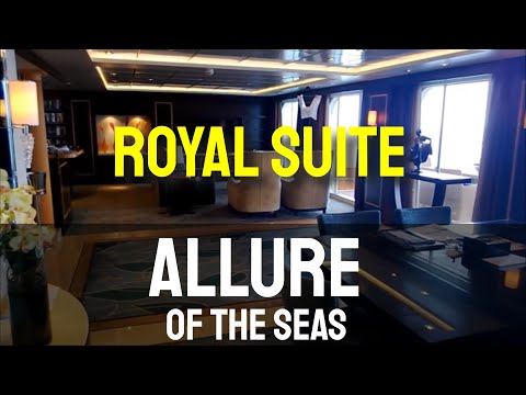 Allure of the Seas - Royal Suite Quick Tour