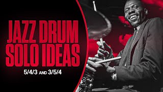 Jazz Drum Solo Ideas 543 & 354 By Al Velasquez & Saoirse Sipes