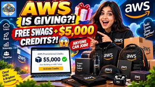 AWS IS GIVING FREE SWAGS + $ 5,000 CREDITS?! 🔥 ANYONE CAN JOIN HIDDEN AWS OPPORTUNITY YOU Must  KNOW screenshot 2