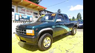 (Sold) 1995 Dodge Dakota Walkaround and Drive - Super America Inc #Dodge #Dakota #4x4