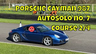 Autosolo no. 7 in my Porsche Cayman - ENGINE PROBLEMS ☹️