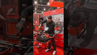Cleaner threads, better control. New M18 Pipe Threading Oiler.@MilwaukeeTool #AHRexpo2026