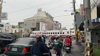 TEMU2000 Series Puyuma Limited Express Service 136 passing through Dashe Road Crossing